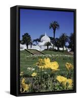 Conservatory of Flowers, Golden Gate Park, San Francisco, California, USA-null-Framed Stretched Canvas