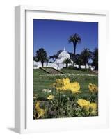 Conservatory of Flowers, Golden Gate Park, San Francisco, California, USA-null-Framed Photographic Print