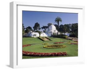 Conservatory of Flowers, Golden Gate Park, San Francisco, California, USA-null-Framed Photographic Print