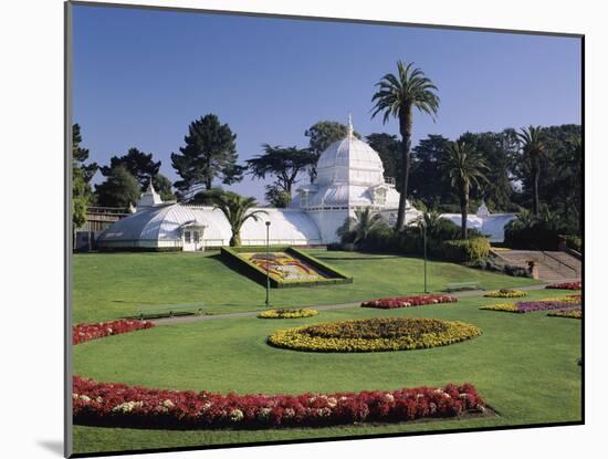 Conservatory of Flowers, Golden Gate Park, San Francisco, California, USA-null-Mounted Photographic Print