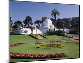 Conservatory of Flowers, Golden Gate Park, San Francisco, California, USA-null-Mounted Photographic Print