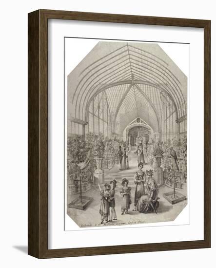 Conservatory of the Pantheon, Oxford Street, Westminster, London, C1830-Charles James Richardson-Framed Giclee Print