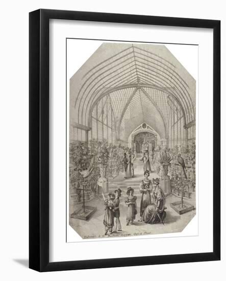 Conservatory of the Pantheon, Oxford Street, Westminster, London, C1830-Charles James Richardson-Framed Giclee Print