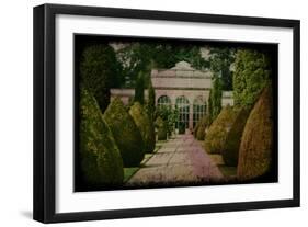 Conservatory Pathway-Kevin Calaguiro-Framed Art Print