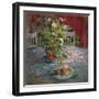 Conservatory Table (Oil on Canvas)-Susan Ryder-Framed Giclee Print