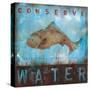 Conserve Water-Wani Pasion-Stretched Canvas