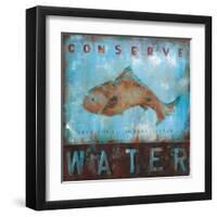 Conserve Water-Wani Pasion-Framed Art Print