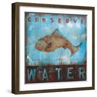 Conserve Water-Wani Pasion-Framed Art Print