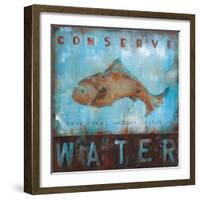 Conserve Water-Wani Pasion-Framed Art Print