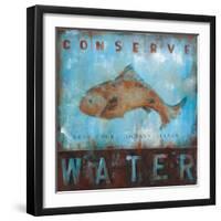 Conserve Water-Wani Pasion-Framed Art Print