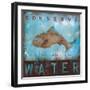 Conserve Water-Wani Pasion-Framed Art Print