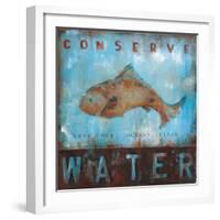 Conserve Water-Wani Pasion-Framed Art Print