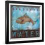 Conserve Water-Wani Pasion-Framed Art Print