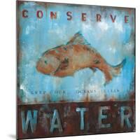 Conserve Water-Wani Pasion-Mounted Premium Giclee Print