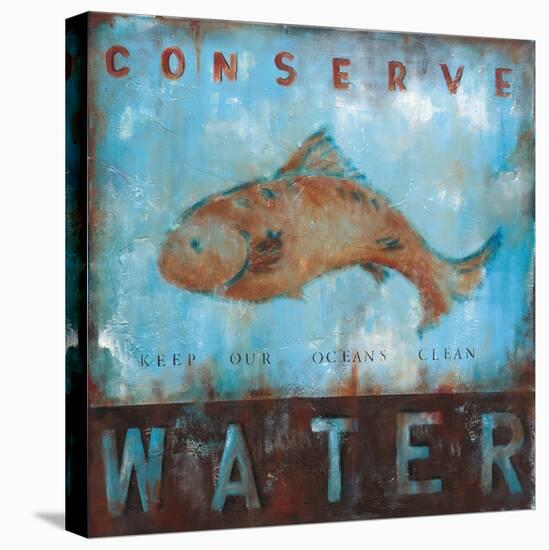 Conserve Water-Wani Pasion-Stretched Canvas