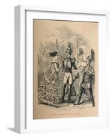 'Considerate Conduct of Scipio Africanus', 1852-John Leech-Framed Giclee Print