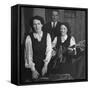 Considered the Father of Country Western Music A. P. Carter Singing with Wife Sara-Eric Schaal-Framed Stretched Canvas