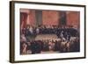 Consillium in Arena-Giandomenico Tiepolo-Framed Giclee Print