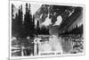 Consolation Lake, Alberta, Canada, C1920S-null-Mounted Giclee Print