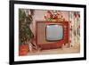 Console TV, Retro-null-Framed Premium Giclee Print