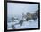 Consoli's Palace in winter, Gubbio, Umbria, Italy, Europe-Lorenzo Mattei-Framed Photographic Print