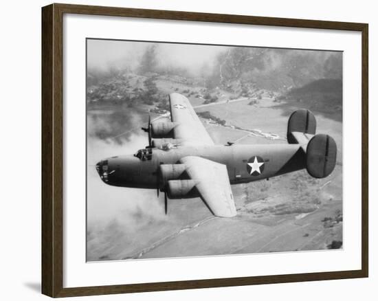 Consolidated B-24D Liberator American Bomber of Ww2-null-Framed Photographic Print