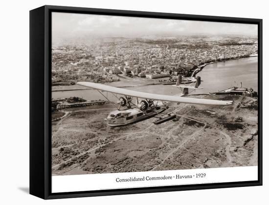 Consolidated Commodore, Havana, 1929-null-Framed Stretched Canvas