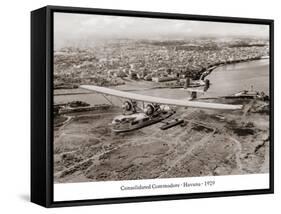 Consolidated Commodore, Havana, 1929-null-Framed Stretched Canvas