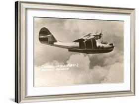 Consolidated PBY-2 Navy Patrol Bomber-null-Framed Art Print