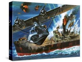 Consolidated Pby Catalina-Wilf Hardy-Stretched Canvas