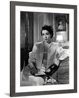 CONSPIRATOR, 1949 directed by VICTOR SAVILLE Elizabeth Taylor (b/w photo)-null-Framed Photo