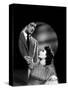 CONSPIRATOR, 1949 directed by VICTOR SAVILLE Robert Taylor / Elizabeth Taylor (b/w photo)-null-Stretched Canvas