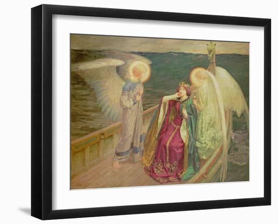 Constance Cast Adrift from 'Marmion: a Tale of Flodden Field', 1808-Friedrich Bouterwek-Framed Giclee Print