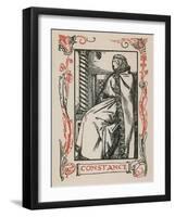 Constance, King John-Robert Anning Bell-Framed Giclee Print