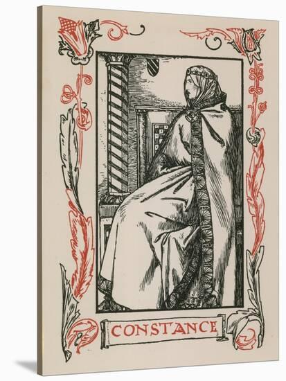 Constance, King John-Robert Anning Bell-Stretched Canvas