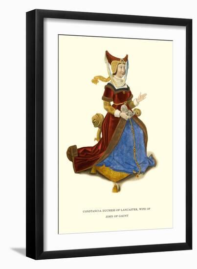 Constancia, Duchess of Lancaster-H. Shaw-Framed Art Print