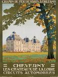 Cheverny les Chateaux de la Loire-Constant Duval-Framed Stretched Canvas