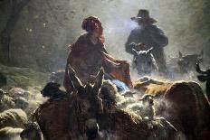 Returning from Pasture, 1860-Constant Troyon-Giclee Print