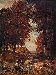 Landscape Showing Tobias and Angel-Constant Troyon-Giclee Print