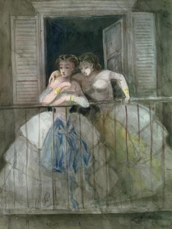 Girls on the Balcony, 1855-60