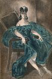 La Dame Au Chale, 19th Century-Constantin Guys-Giclee Print