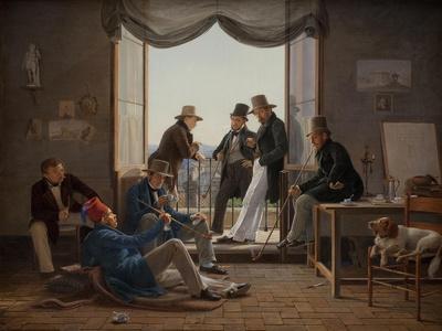 A Group of Danish Artists in Rome, 1837