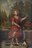 'Portrait of a Young Princess', c1688-1723 (c1927)-Constantin Netscher-Framed Giclee Print