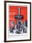 Constantine and the Cross, L-R: Cornel Wilde, Christine Kaufmann, 1961-null-Framed Art Print