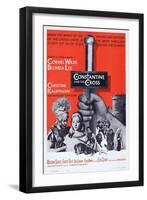 Constantine and the Cross, L-R: Cornel Wilde, Christine Kaufmann, 1961-null-Framed Art Print