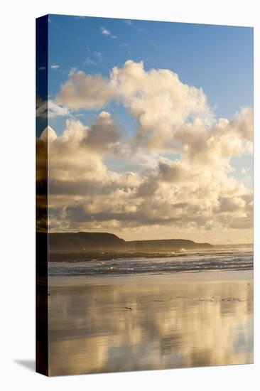 Constantine Bay at Sunset, Cornwall, England, United Kingdom, Europe-Matthew-Stretched Canvas