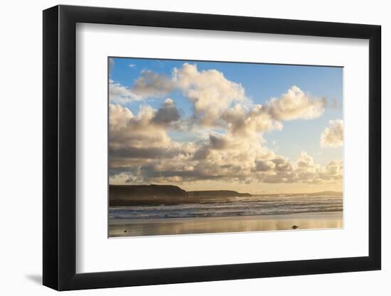 Constantine Bay at Sunset, Cornwall, England, United Kingdom, Europe-Matthew-Framed Photographic Print