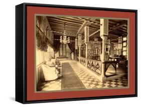 Constantine, Former Palace of Ahmed Bey, Algiers-Etienne & Louis Antonin Neurdein-Framed Stretched Canvas