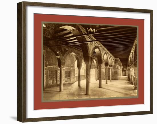 Constantine, Former Palace of Ahmed Bey, Algiers-Etienne & Louis Antonin Neurdein-Framed Giclee Print