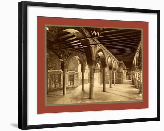 Constantine, Former Palace of Ahmed Bey, Algiers-Etienne & Louis Antonin Neurdein-Framed Giclee Print